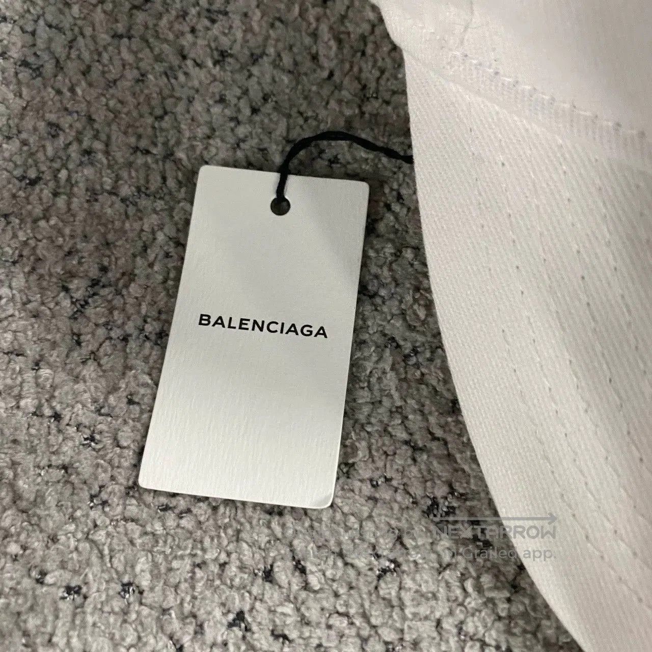 Balenciaga Balenciaga Latest White Embroidered Logo Cap. Size ONE SIZE - 3 Thumbnail