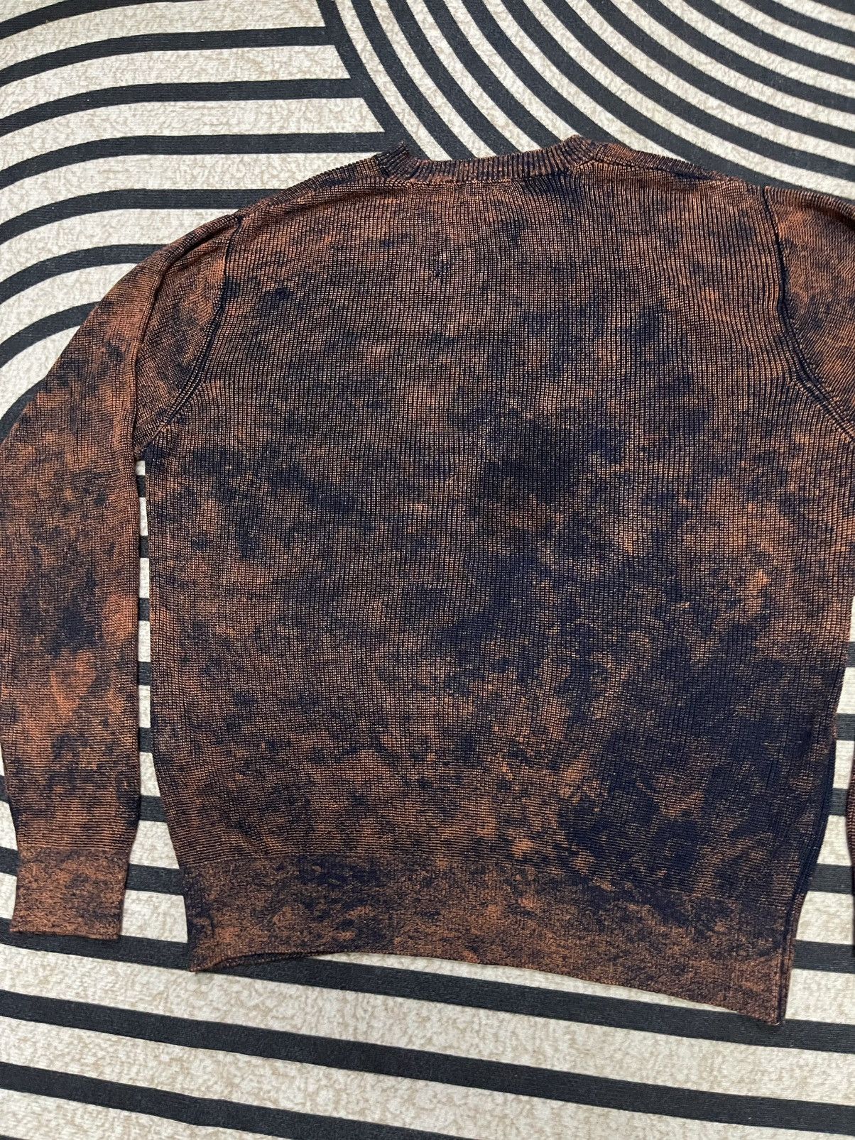 Comme des Garcons 1990s COMME DES GARCONS ACID WASH RAYON KNITWEAR Size US M / EU 48-50 / 2 - 12 Thumbnail