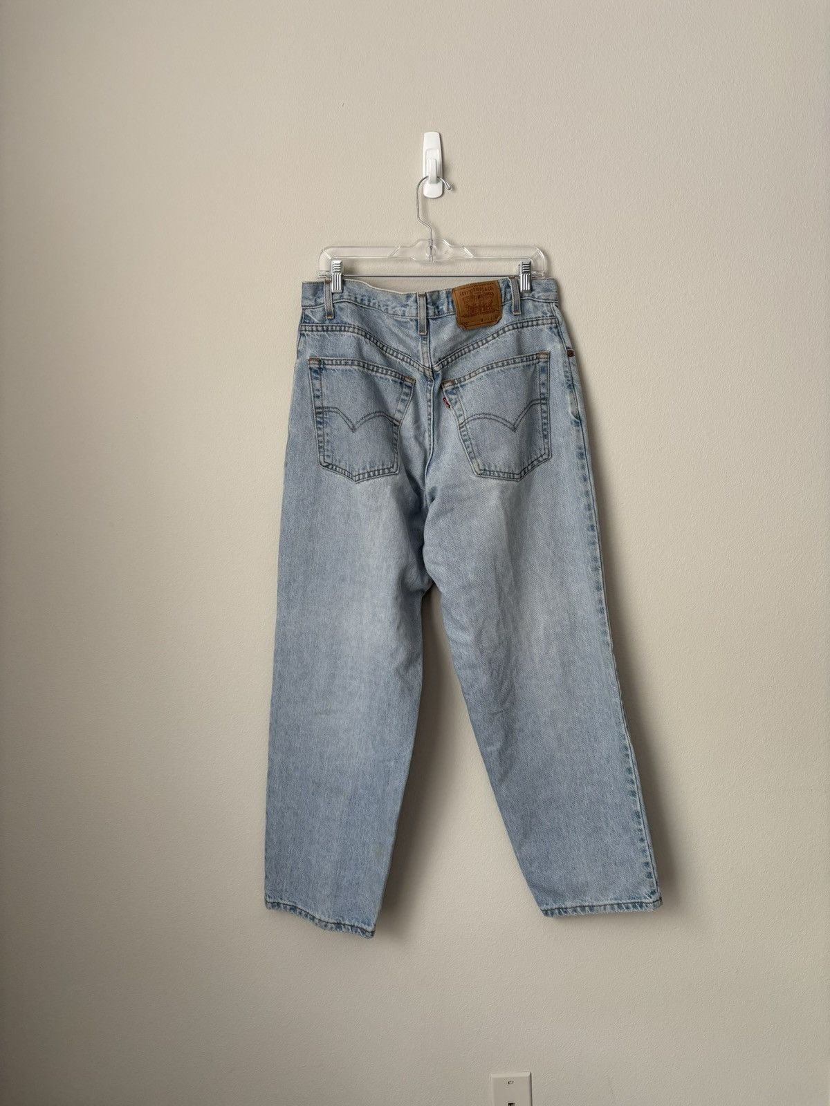 Levi's Vintage 90s 570 Levi's Light Wash Jeans Size US 34 / EU 50 - 2 Thumbnail