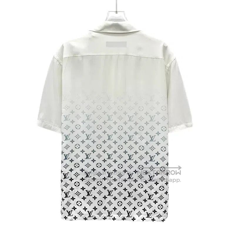 Louis Vuitton Louis Vuitton White logo presbyopic gradient full print la Size US L / EU 52-54 / 3 - 2 Thumbnail