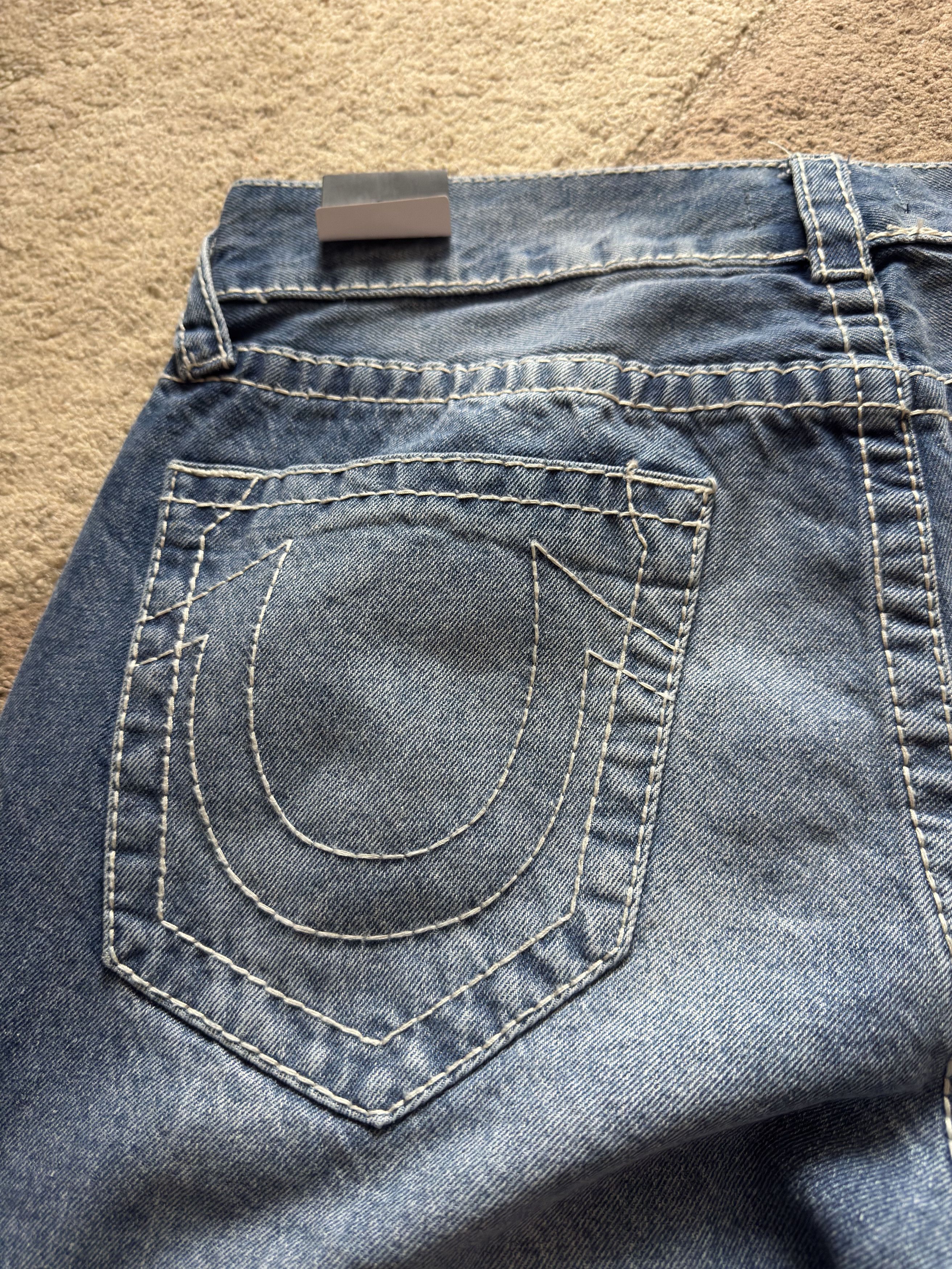 True Religion True Religion Vinny Big T Reworked Jeans Baggy Fit Loose Size US 32 / EU 48 - 12 Thumbnail