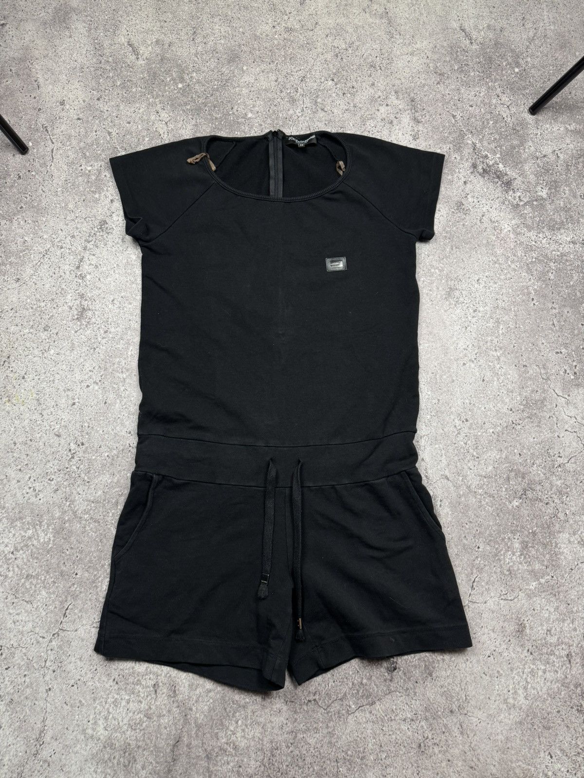 Dolce & Gabbana VINTAGE DOLCE & GABBANA Y2K OVERALLS SUIT SHORTS TANK TOP Size XS / US 0-2 / IT 36-38 - 1 Thumbnail