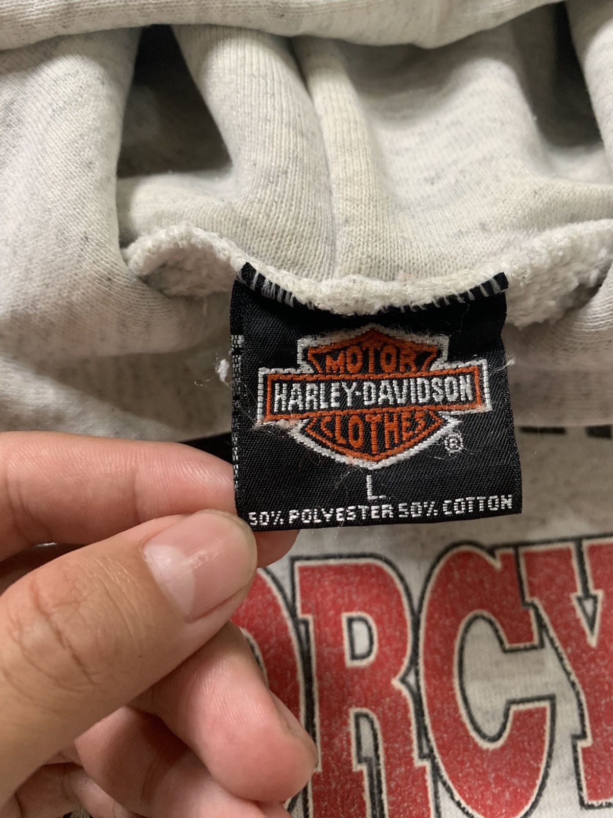 Harley Davidson Vintage Harley Davidson Holoubek Hoodie Size US L / EU 52-54 / 3 - 6 Thumbnail