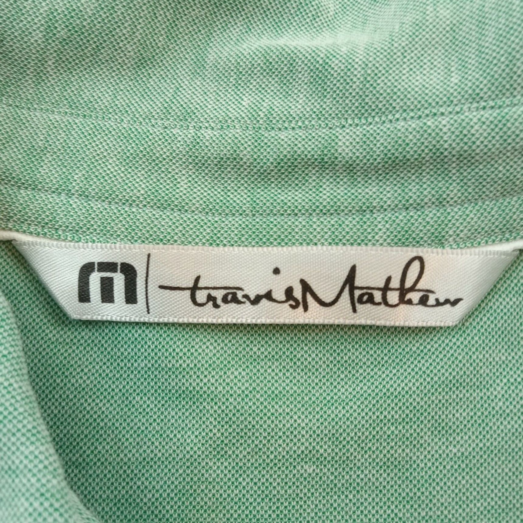 TravisMathew Travis Mathew Mens Polo Shirt XL Extra Large Green Golf Outdoors Casual Size US XL / EU 56 / 4 - 6 Thumbnail