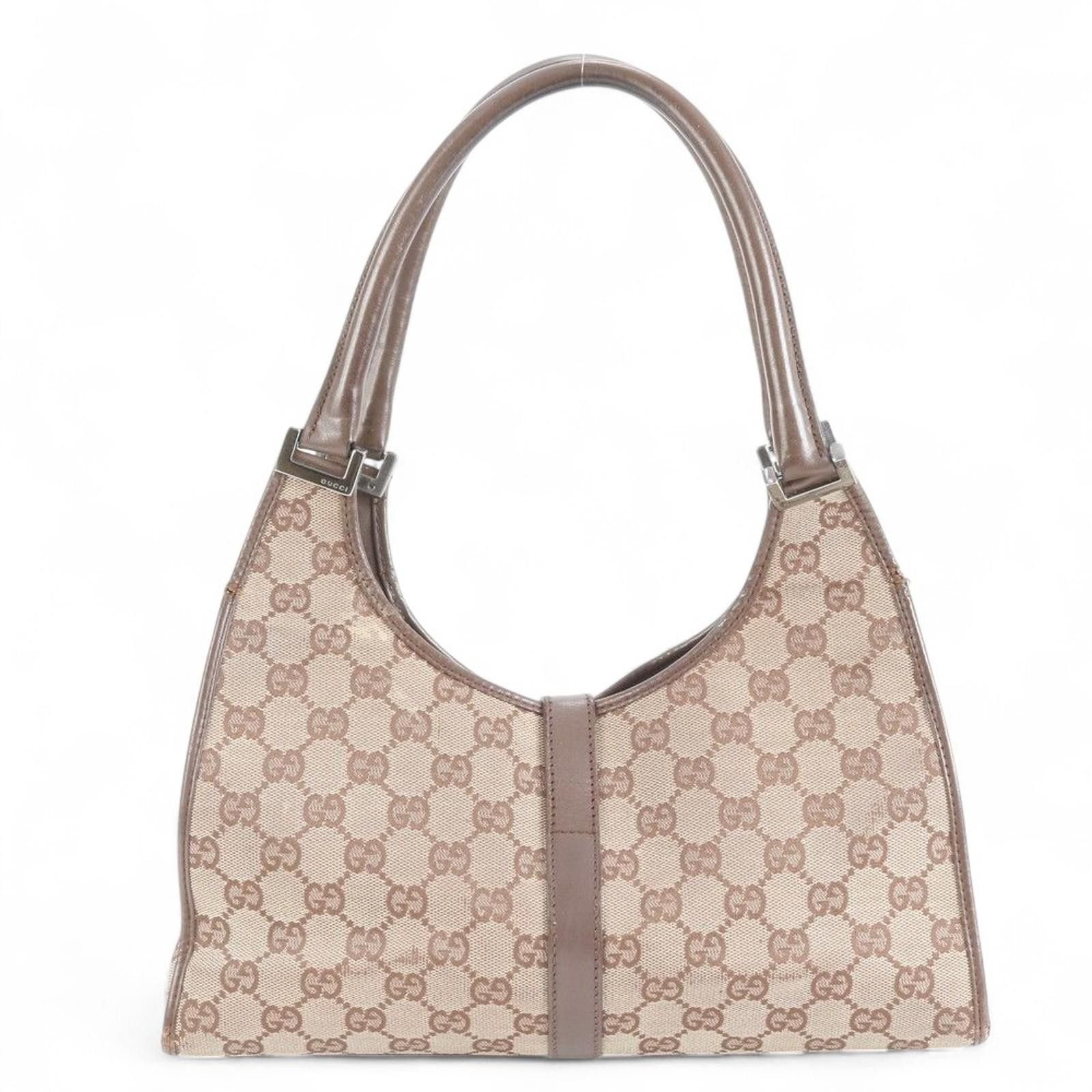 Gucci Gucci - Brown GG Canvas Shoulder Bag Size ONE SIZE - 4 Thumbnail