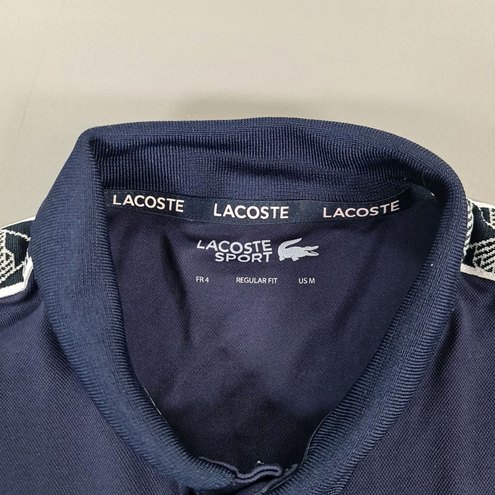 Lacoste Lacoste Mens Polo Shirt Navy Blue M Regular Fit Preppy Golf Shirt Polo Men's Navy Blue Regular Fit Short Sleeve Button Collared Lacoste Logo Size US M / EU 48-50 / 2 - 3 Thumbnail