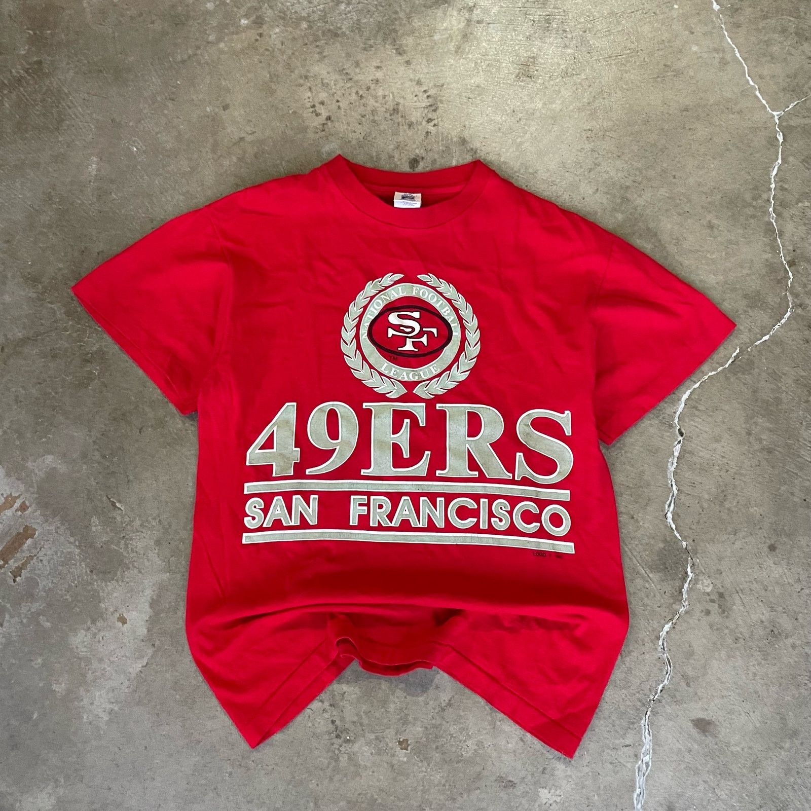 Vintage VINTAGE 49ERS SAN FRANCISCO SINGLE STITCH TEE SHIRT MEDIUM Size US M / EU 48-50 / 2 - 2 Thumbnail