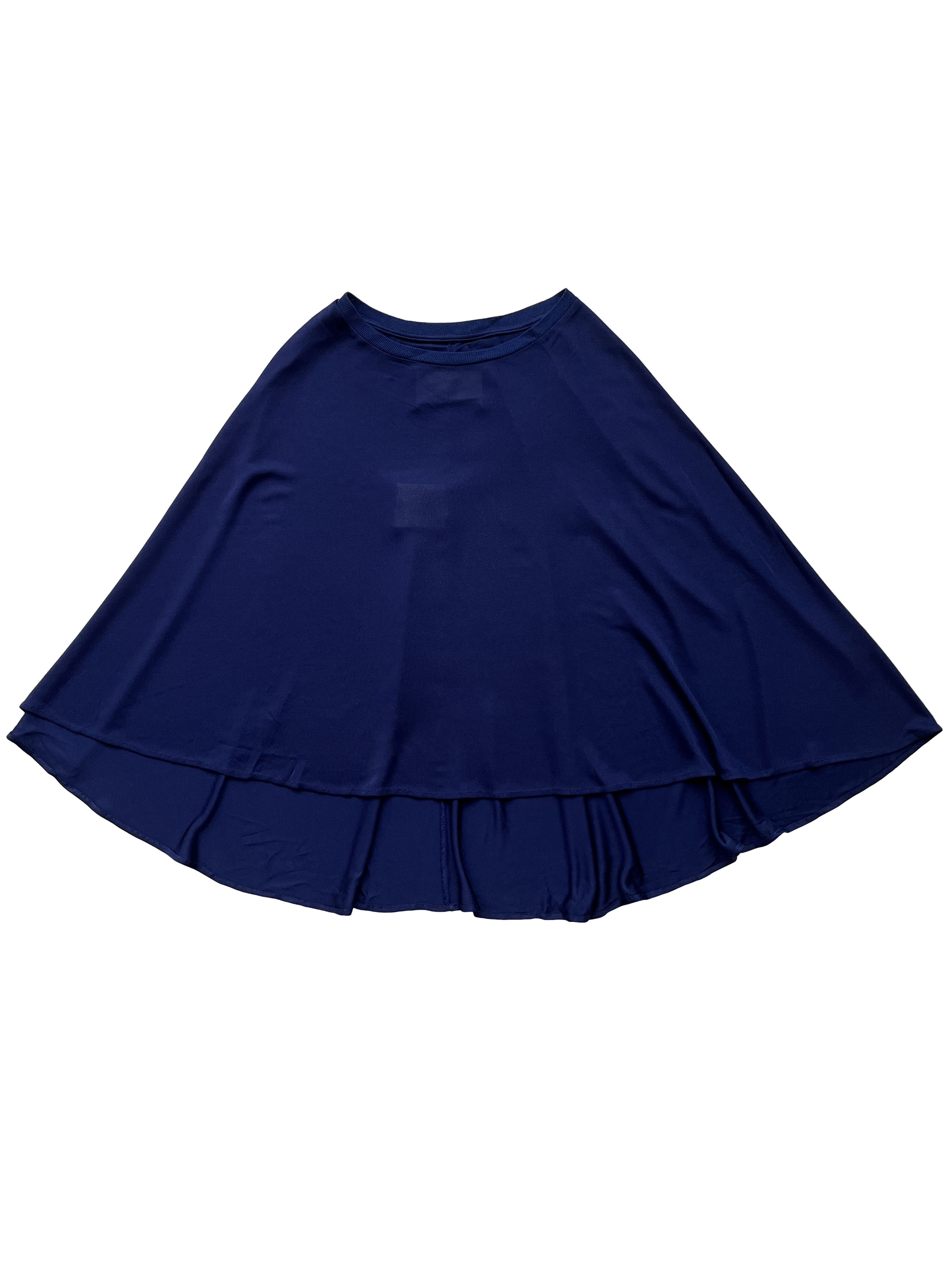 Maison Margiela ⚡️QUICK SALE⚡️2007 Maison Margiela Blue Asymmetric Cape Size M / US 6-8 / IT 42-44 - 3 Thumbnail