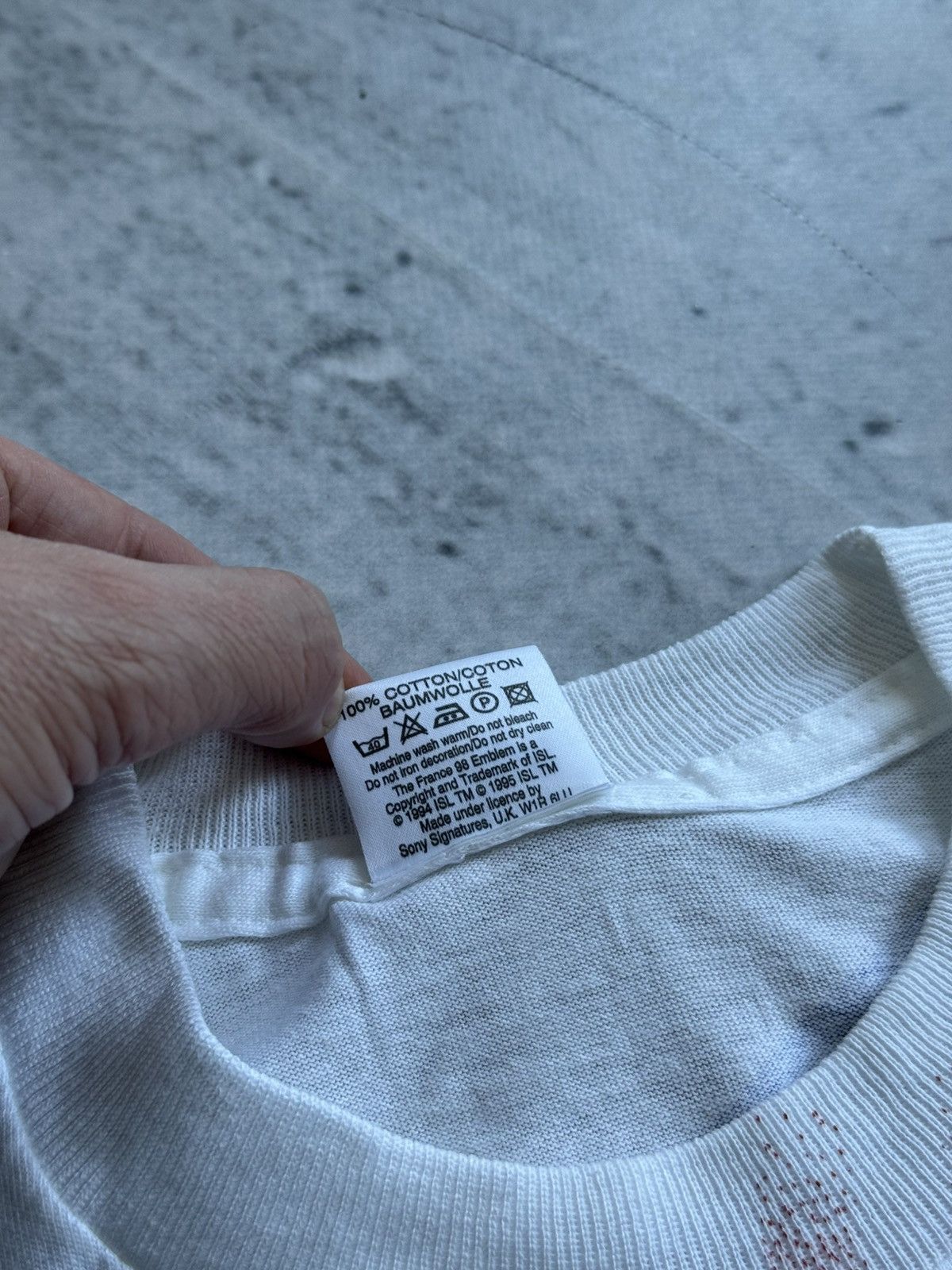Braun × Vintage Vintage 1994 Braun France WORLD CUP ISL tm Size US XL / EU 56 / 4 - 4 Thumbnail