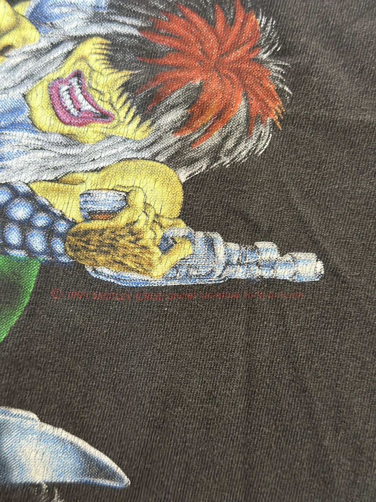 Band Tees Motley Crue 1991 vintage tee Size US L / EU 52-54 / 3 - 9 Thumbnail