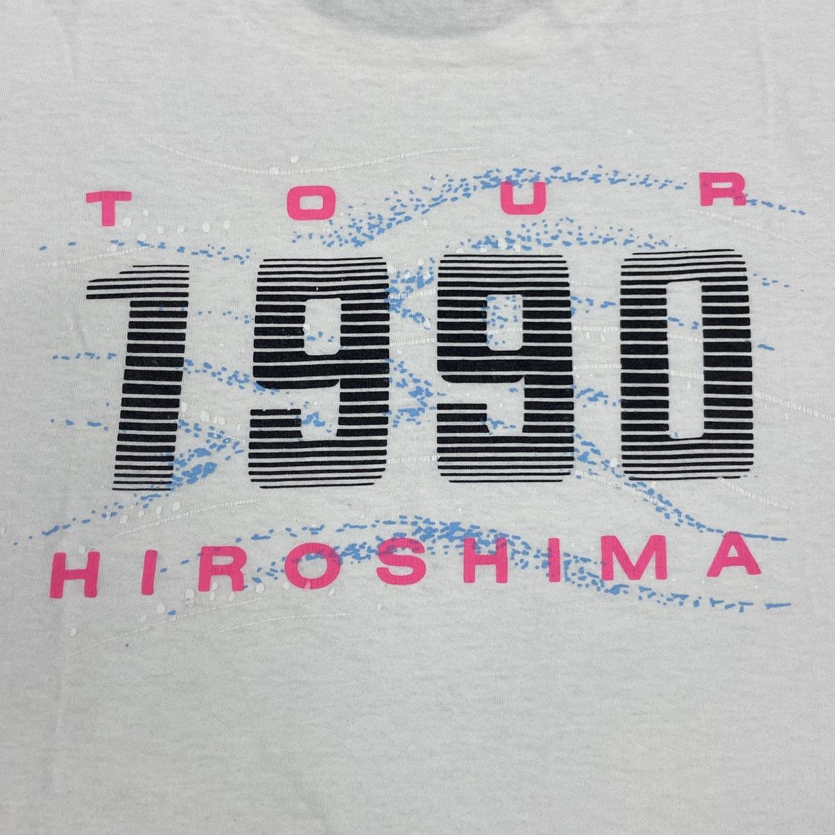 Band Tees Vintage Hiroshima 1990 Tour Band Shirt Size US XL / EU 56 / 4 - 5 Thumbnail