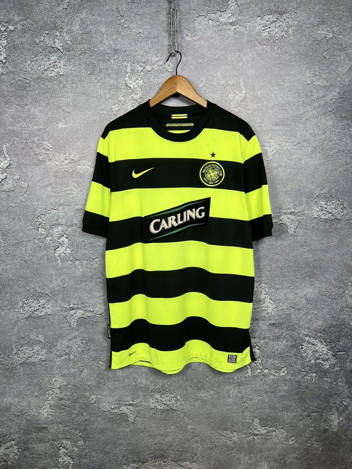 Nike Vintage Nike Celtic 2009/10 Away Jersey Shaun Maloney Jersey Size US XL / EU 56 / 4 - 2 Thumbnail