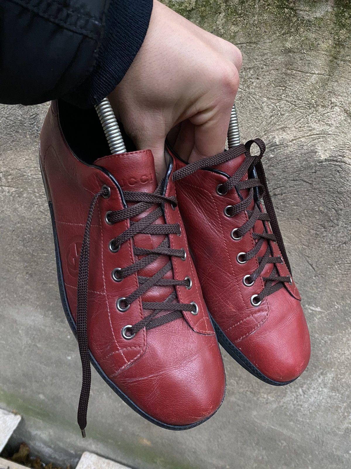 Gucci Gucci Leather Sneakers Size US 7.5 / EU 40-41 - 8 Thumbnail