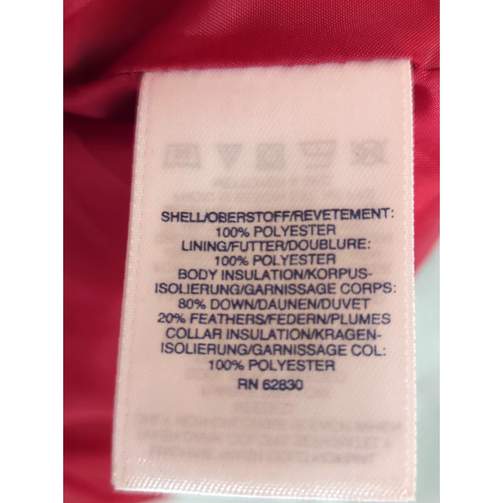 Lands' End Lands' End Women's Puffer Vest Red Full Zip Down Sz S Tall Casual Travel Size S / US 4 / IT 40 - 4 Thumbnail