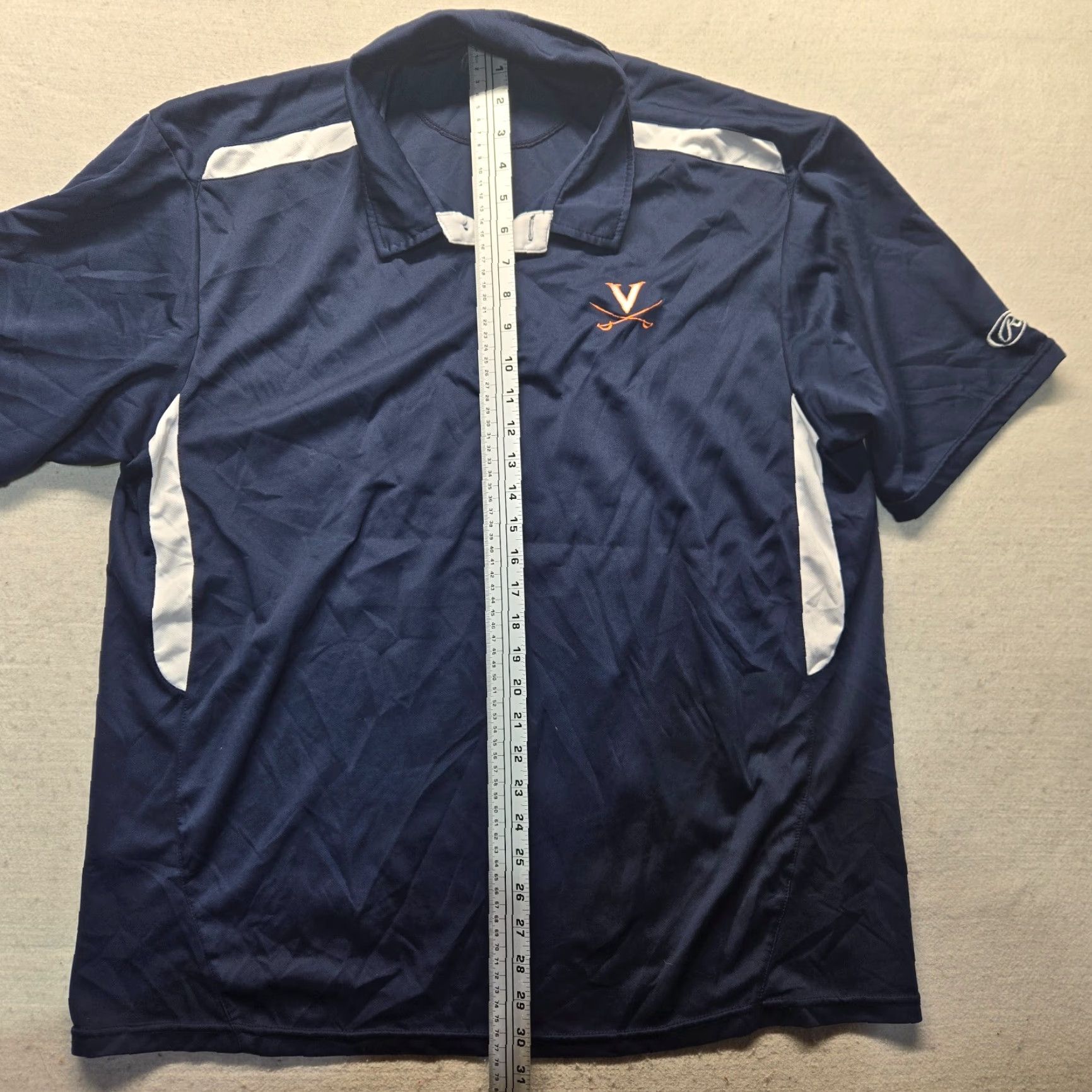 Vintage VINTAGE Virginia Cavaliers Polo Shirt Men 2XL Blue UVA College Sports Shirt Polo 2XL Mens Size US XXL / EU 58 / 5 - 5 Thumbnail