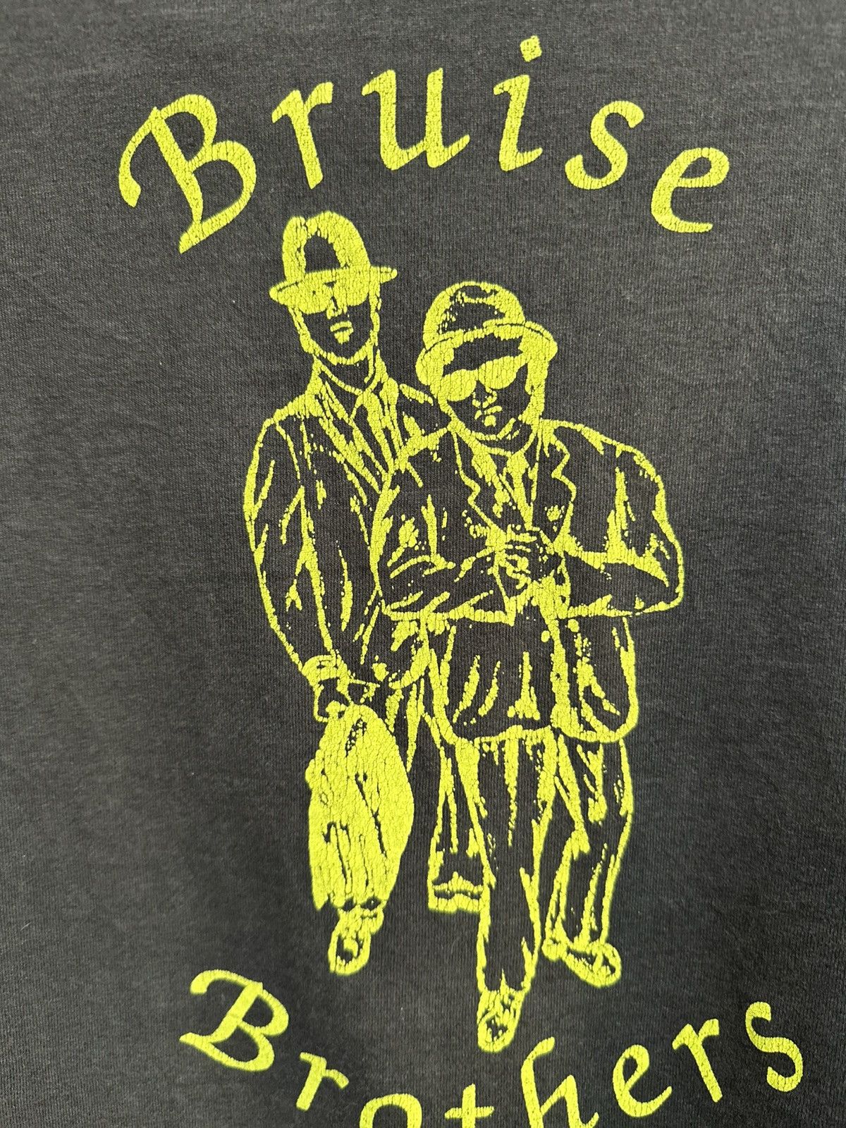 WWE Vintage Bruise Brothers Faded Tee Size US XL / EU 56 / 4 - 6 Thumbnail