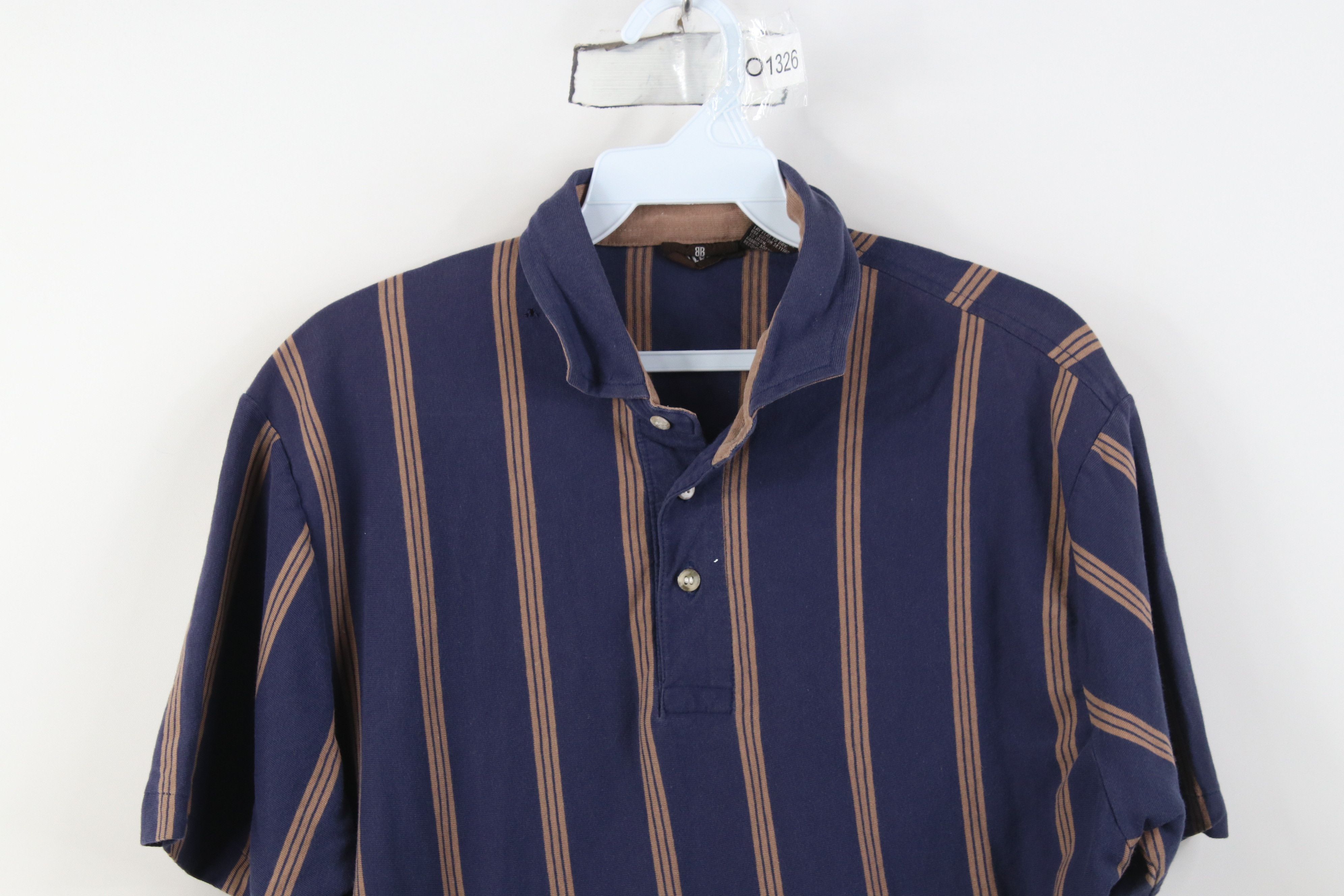 Vintage Vintage 70s 80s Streetwear Knit Golf Polo Shirt Japan Size US L / EU 52-54 / 3 - 2 Thumbnail
