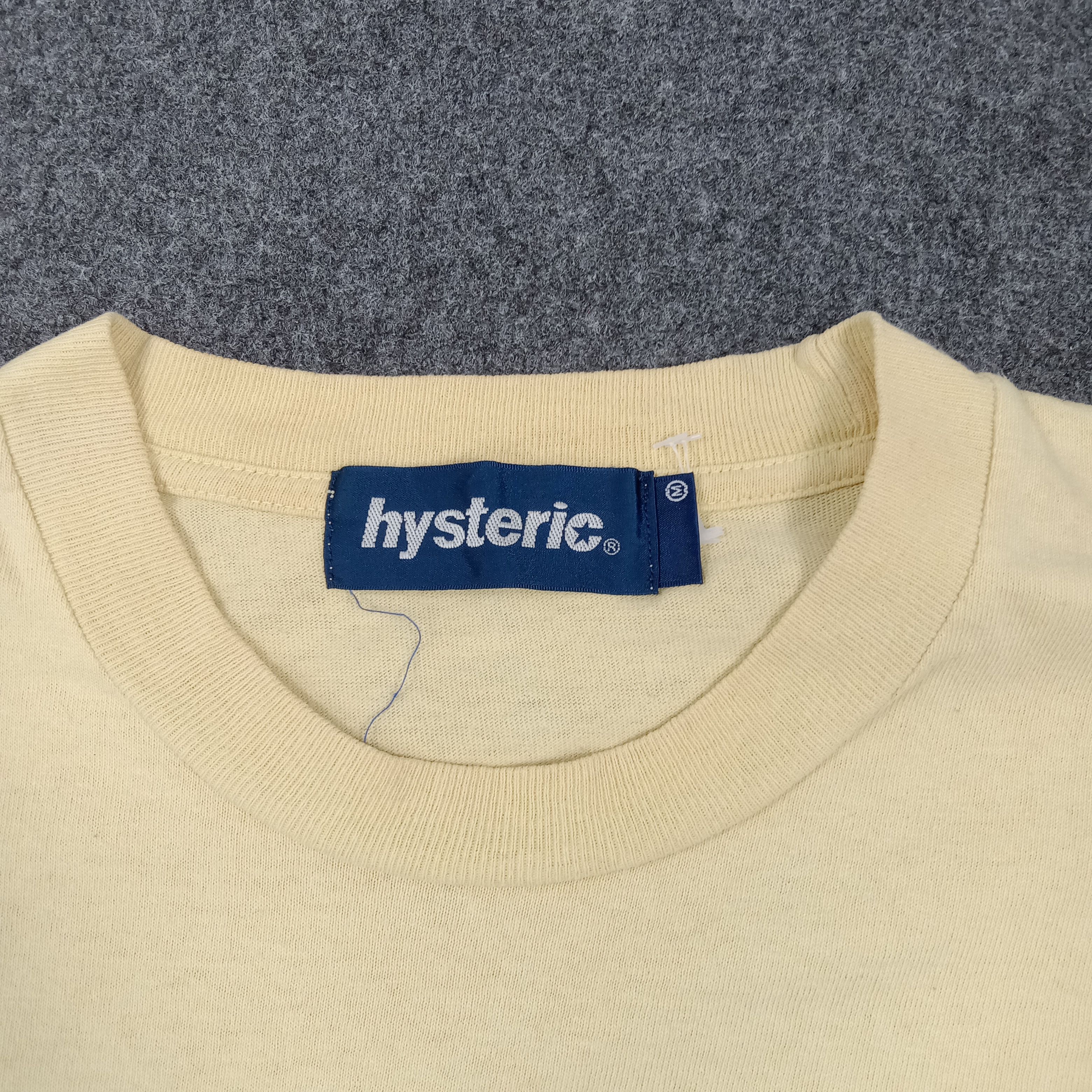Hysteric Glamour Hysteric Glamour Japanese Brand Graphic Tshirt C285N5 Size US M / EU 48-50 / 2 - 3 Thumbnail