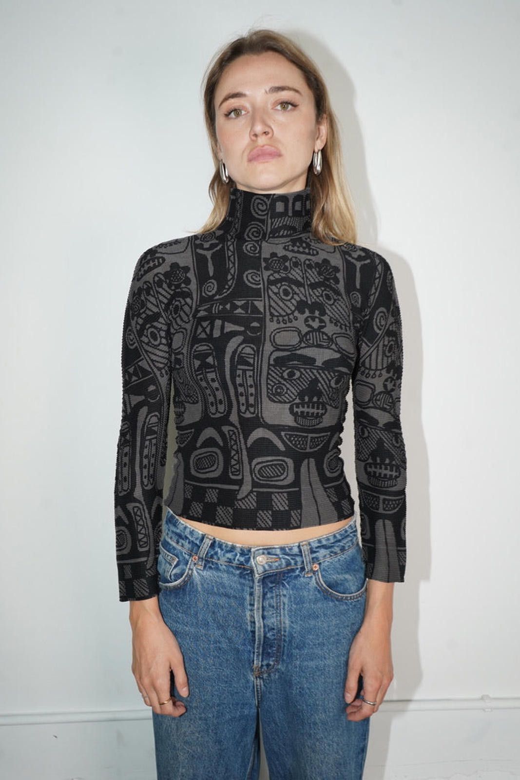 Issey Miyake Issey Miyake Blouse Size ONE SIZE - 5 Thumbnail