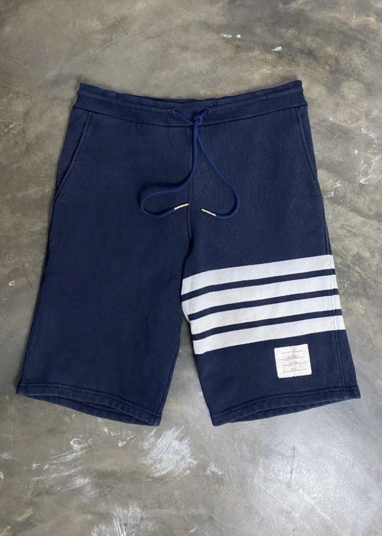 Thom Browne Thom Browne Loopback - 4 Bar Sweatpants Size US 34 / EU 50 - 1 Thumbnail