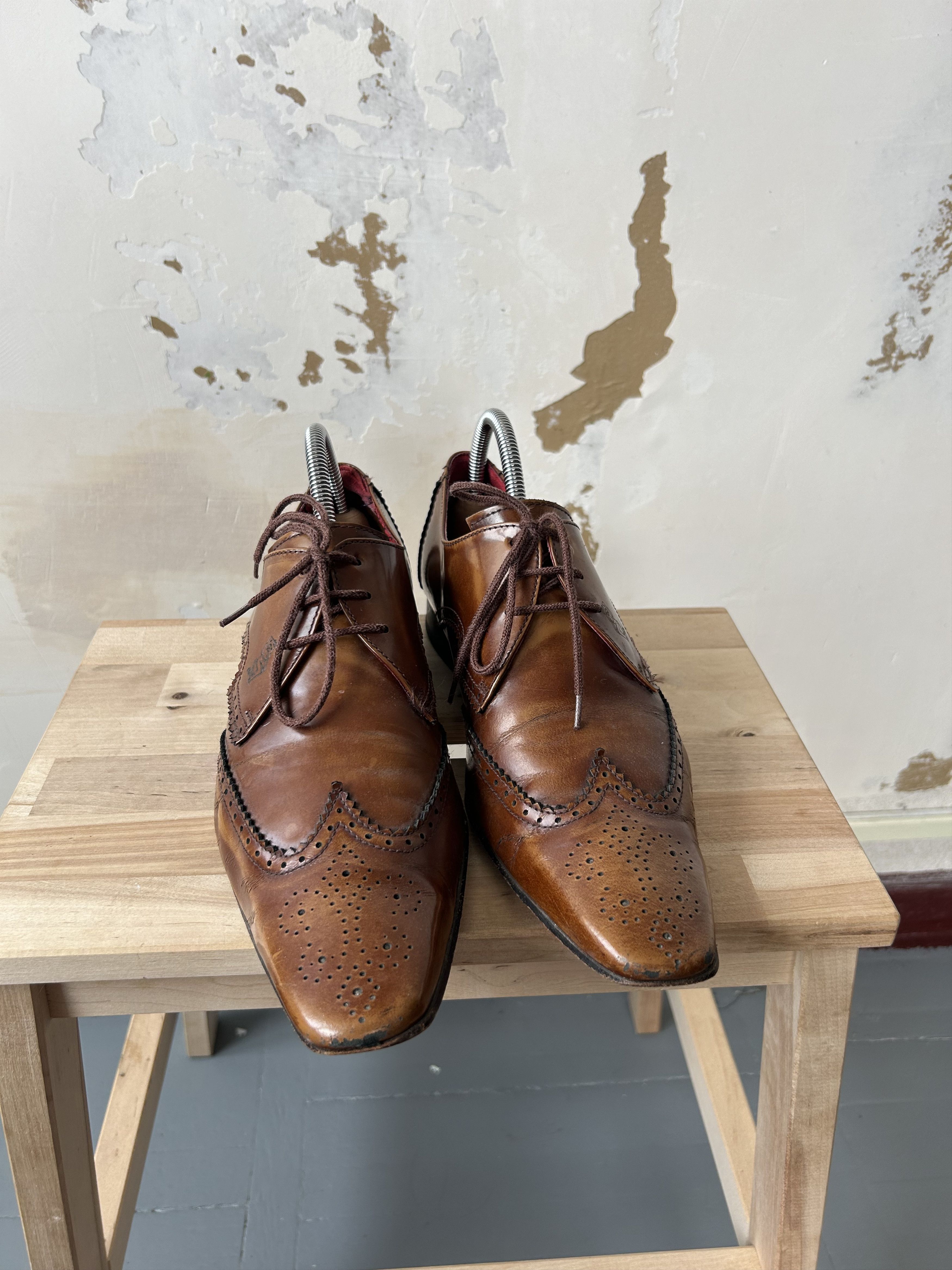 Jeffery West × Leather Jeffery West Muse Leather Oxfords Shoes Size uk8 us9 Size US 9 / EU 42 - 3 Thumbnail