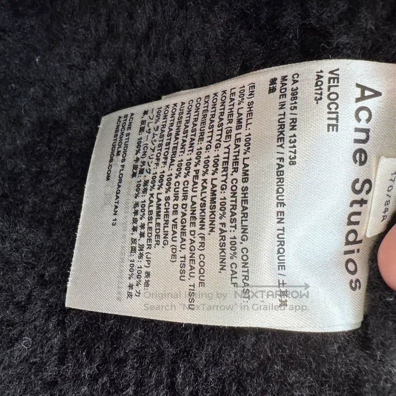 Acne Studios Acne Studios Black Wool Pilot Jacket Size XS / US 0-2 / IT 36-38 - 8 Thumbnail