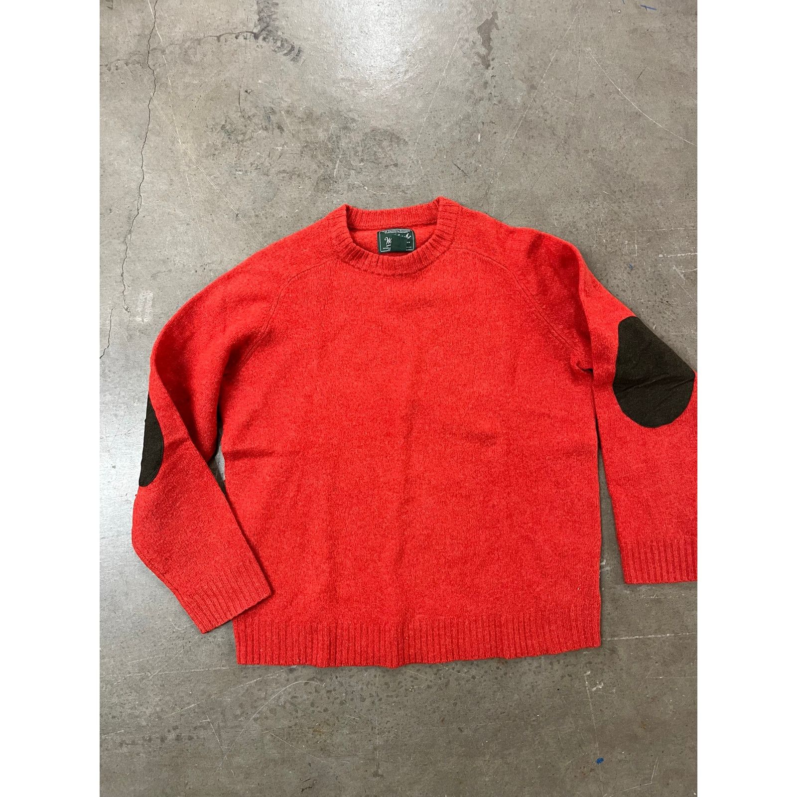 Woolrich Woolen Mills Woolrich - Wool sweater / XL / Orange Size US XL / EU 56 / 4 - 2 Thumbnail