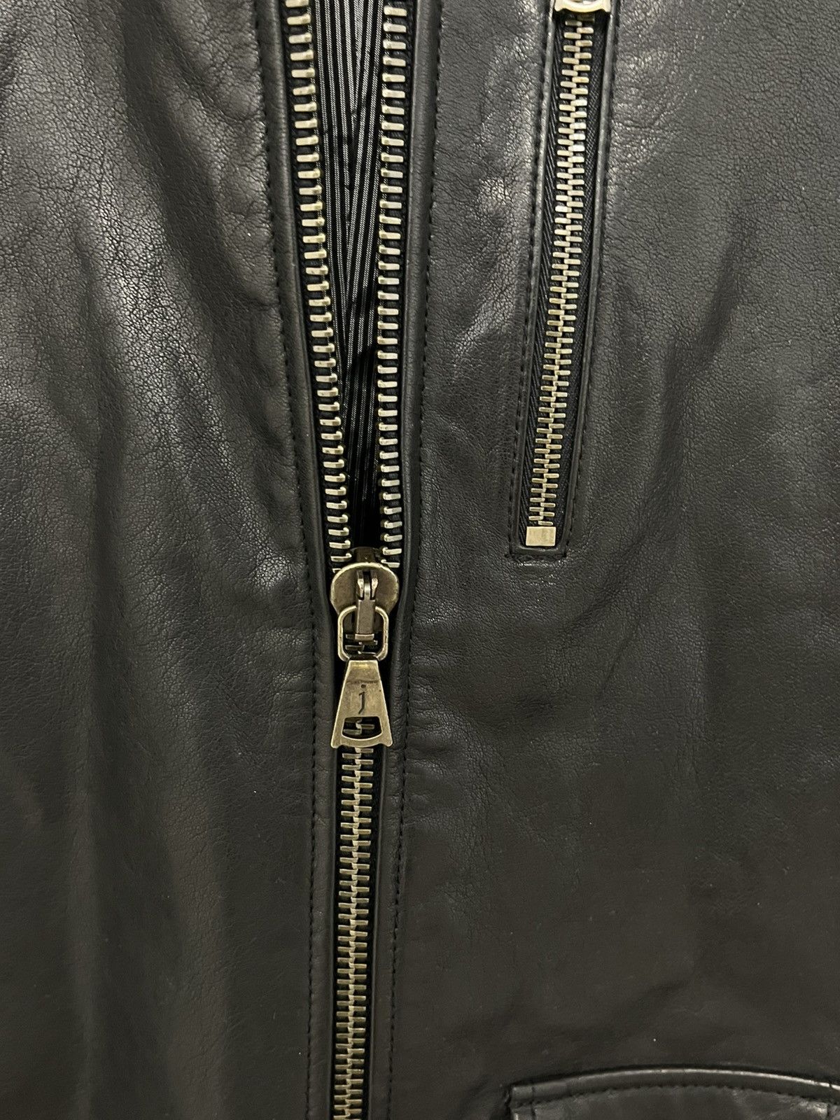 John Varvatos York Leather Jacket. size EU 48 USA 38 Size US M / EU 48-50 / 2 - 4 Thumbnail