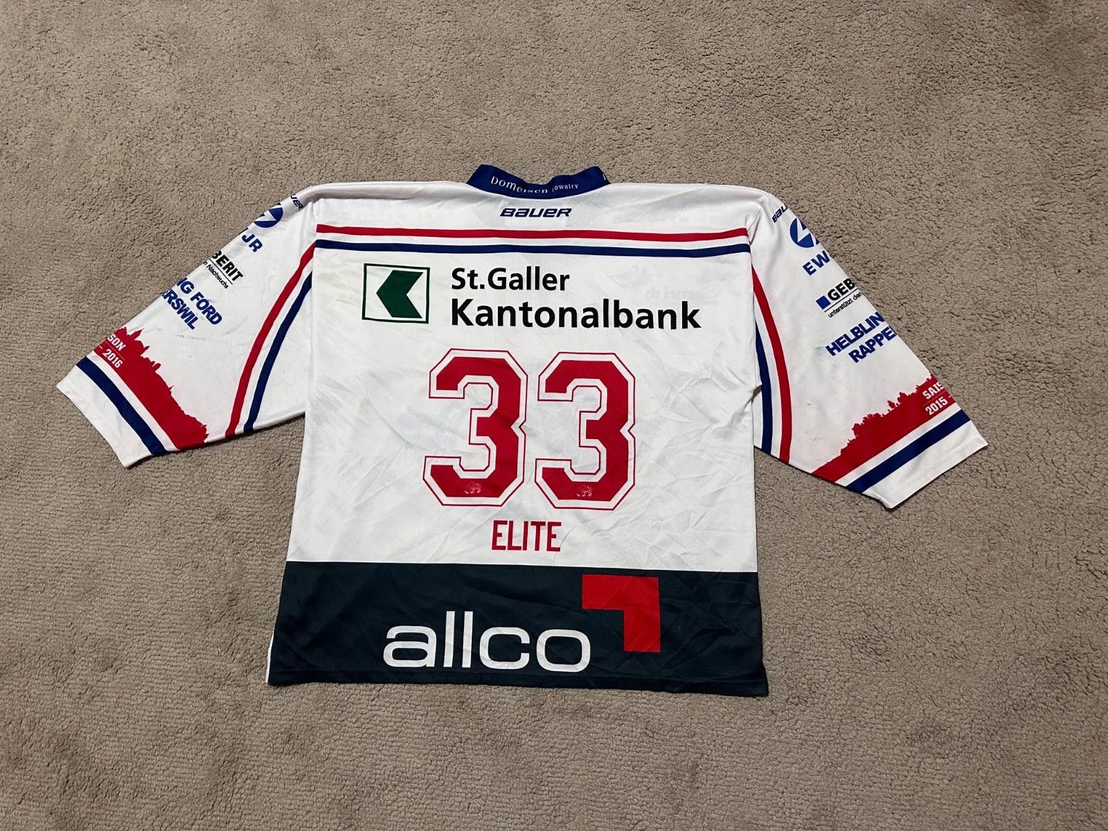 Other RAPPERSWIL JONA LAKERS HOCKEY SHIRT JERSEY sz XL MEN #33 Size US XL / EU 56 / 4 - 8 Thumbnail