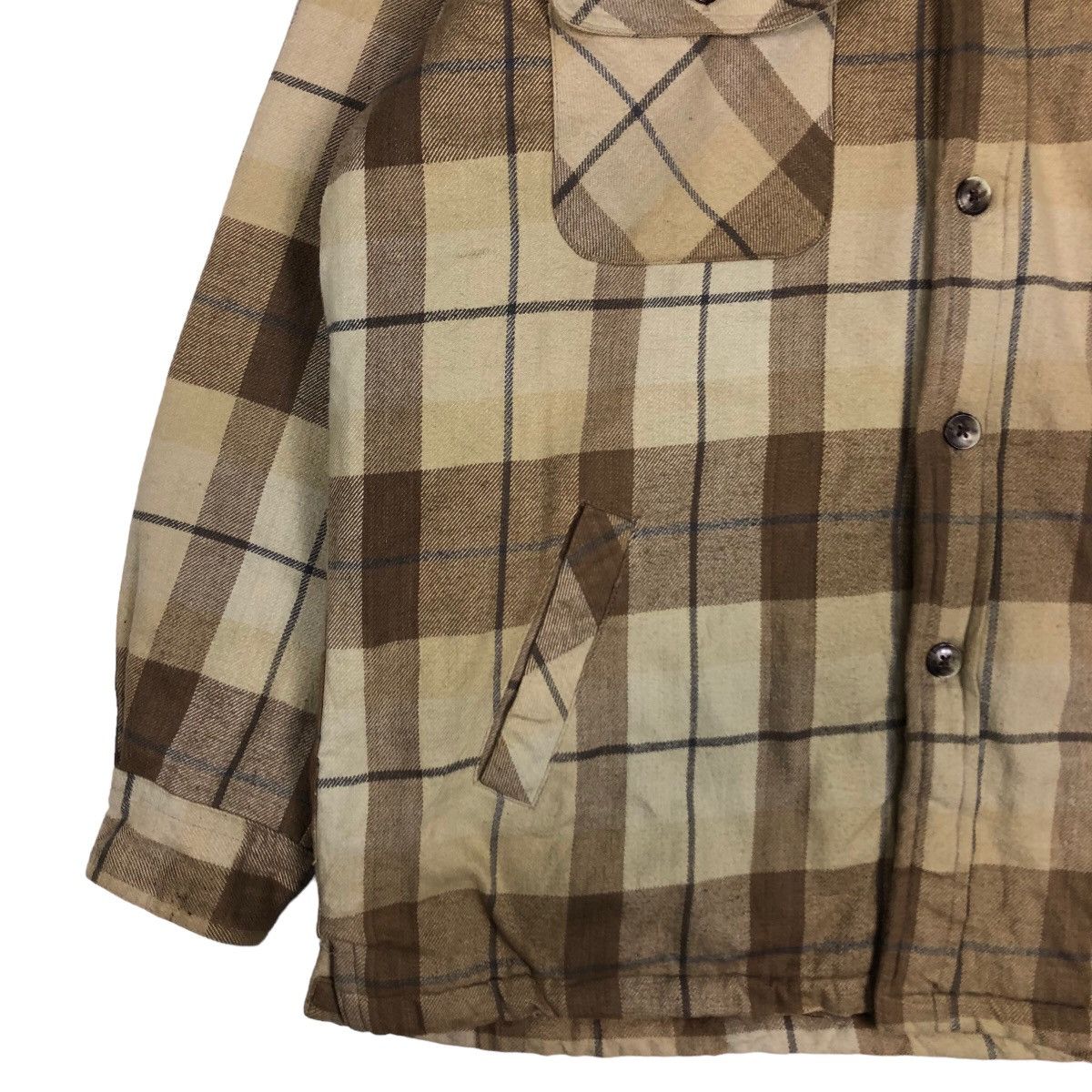 Flannel 🔥Vtg Flanne Jacket Seahop Japan Tartan Design Issey Miyake Size US L / EU 52-54 / 3 - 4 Thumbnail