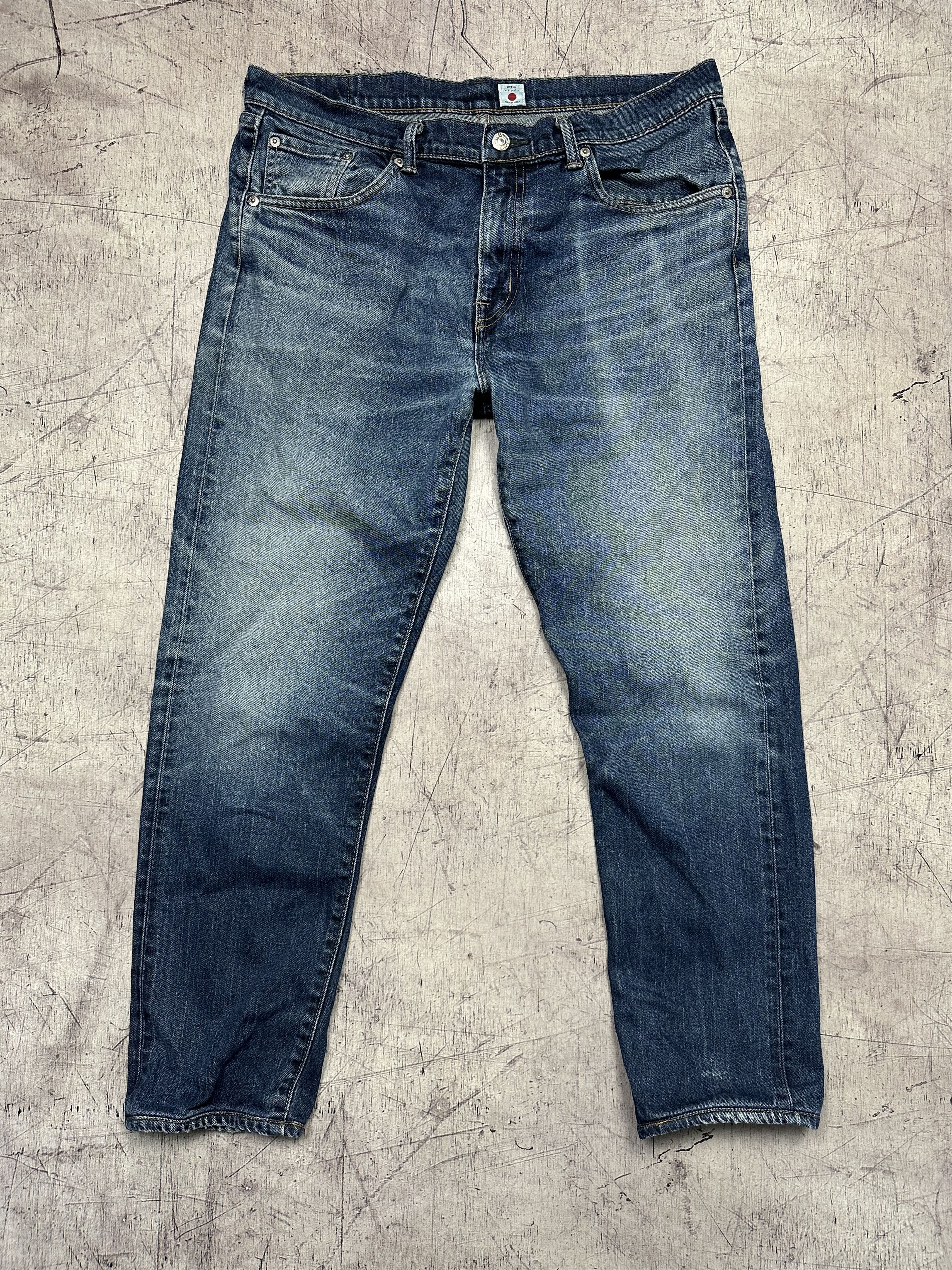 Edwin Edwin Mens Slim Tapered Denim Pants Jeans Made in Japan Size US 34 / EU 50 - 4 Thumbnail