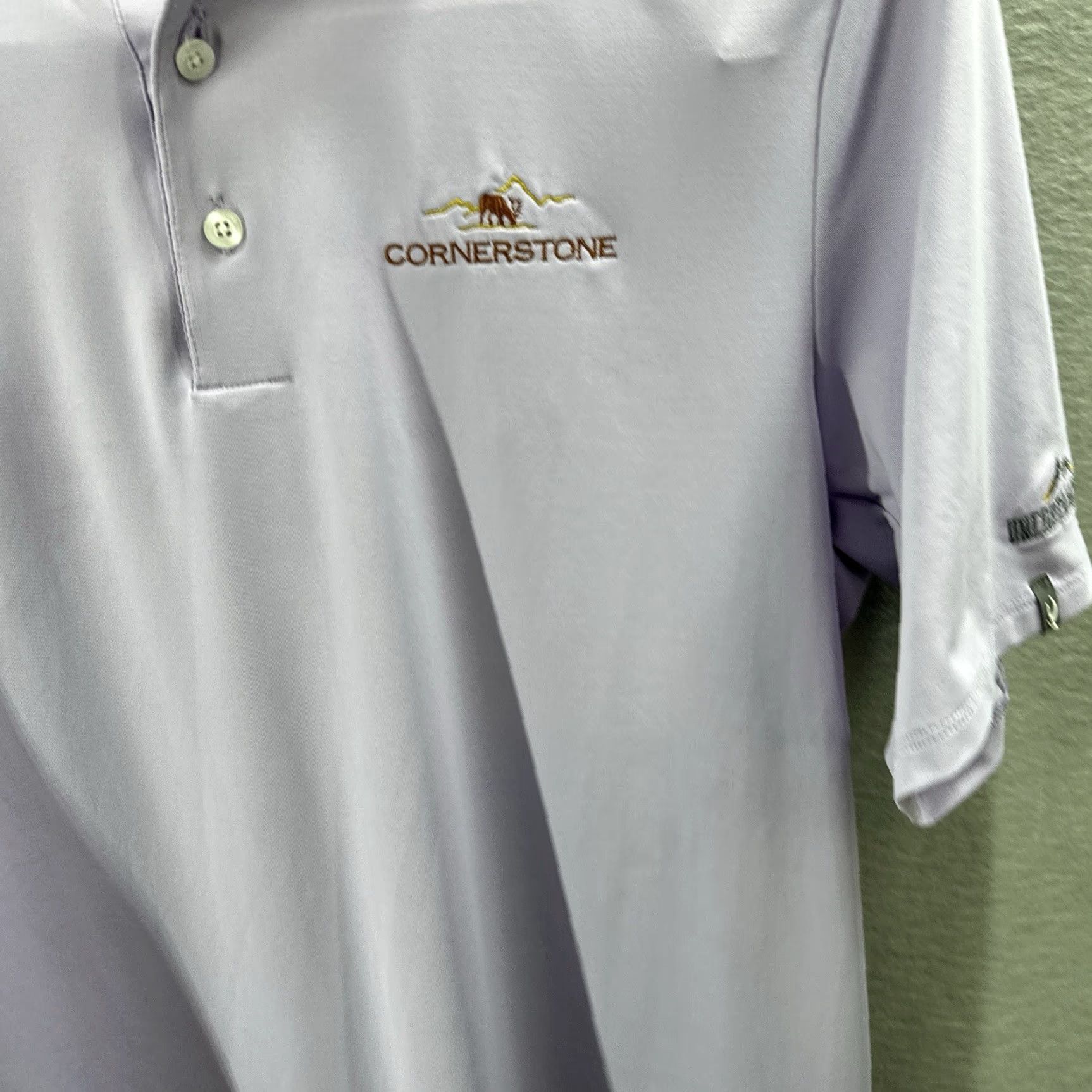 KJUS KJUS Polo Shirt Mens M Soren Cornerstone Golf Embroidered Lavender Preppy Lavender Purple Logo Preppy Golf Shirt Mens M KJUS Polo Shirt Size US M / EU 48-50 / 2 - 6 Thumbnail