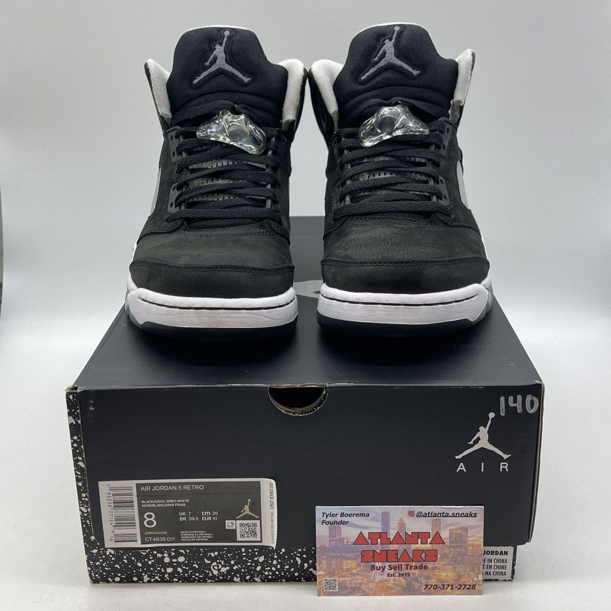 Jordan Brand Air Jordan 5 Oreo Size US 8 / EU 41 - 2 Thumbnail
