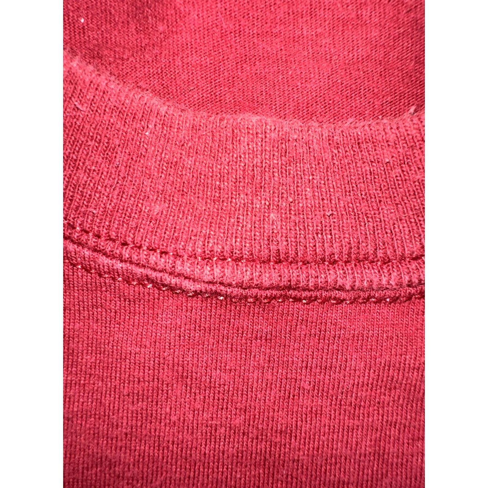 Russell Athletic VINTAGE Russell Athletic T-Shirt Oversized Pocket XL Red Men Mens XL Shirt Size US XL / EU 56 / 4 - 4 Thumbnail