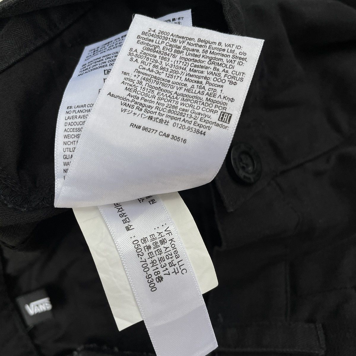 Vans Vans x Sabotage Size US 32 / EU 48 - 5 Thumbnail