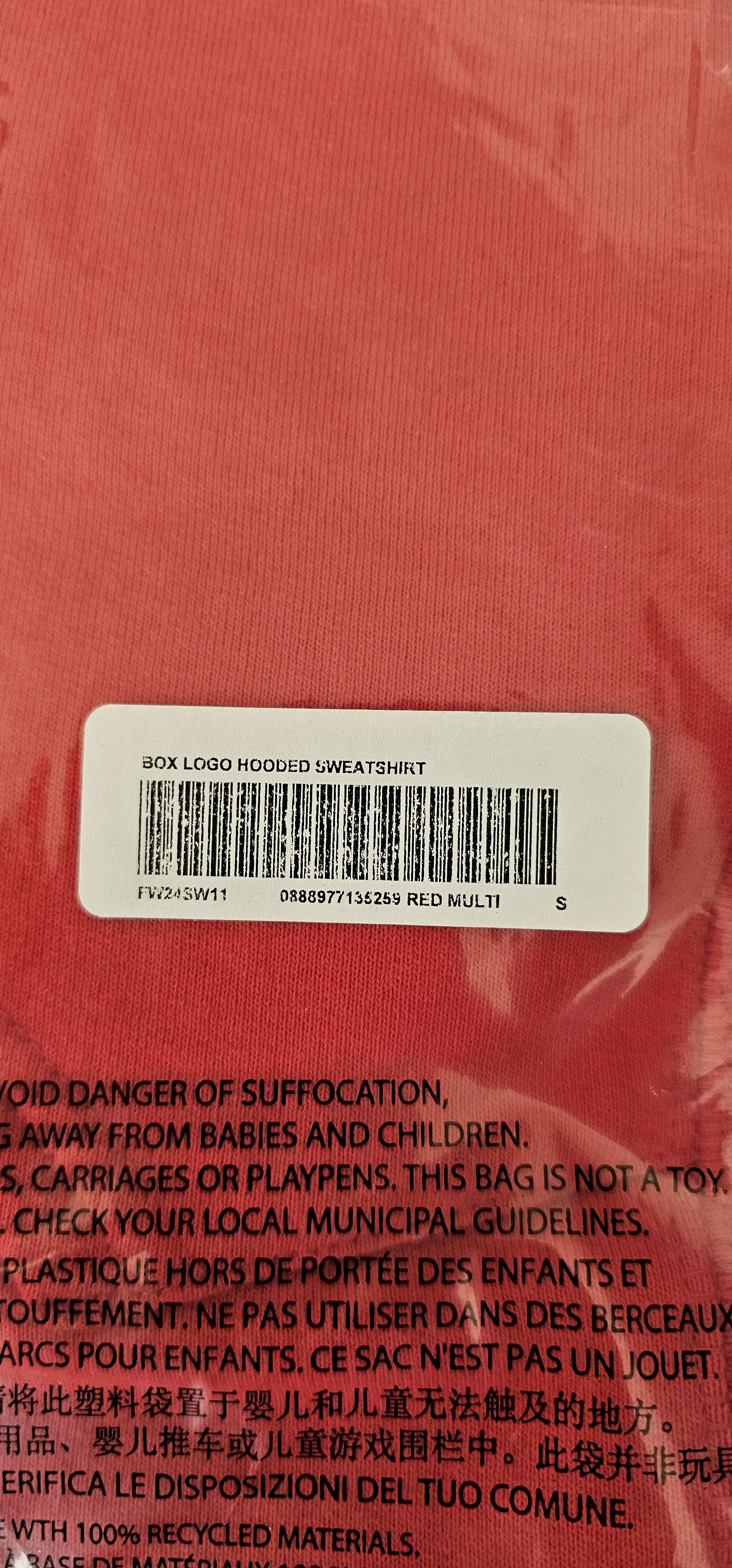 Supreme New Supreme Box Logo Hooded Sweatshirt - Multi Size US S / EU 44-46 / 1 - 3 Thumbnail