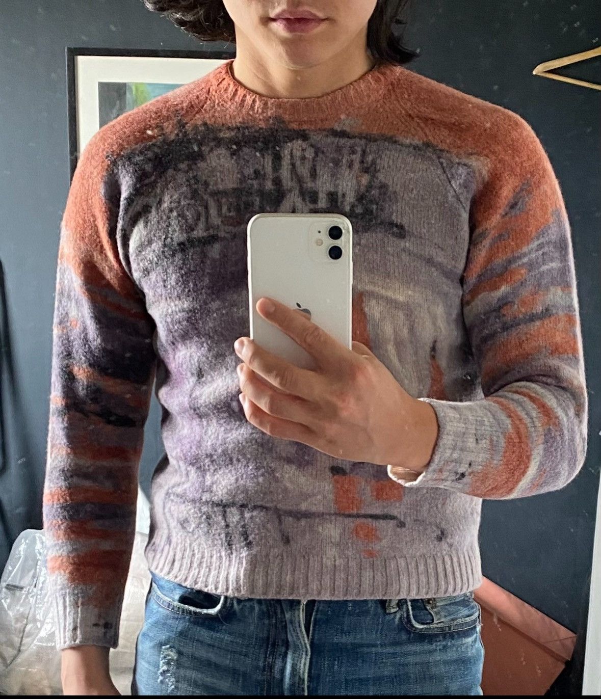 Prada AW17 “Shetland Village” Wool Sweater