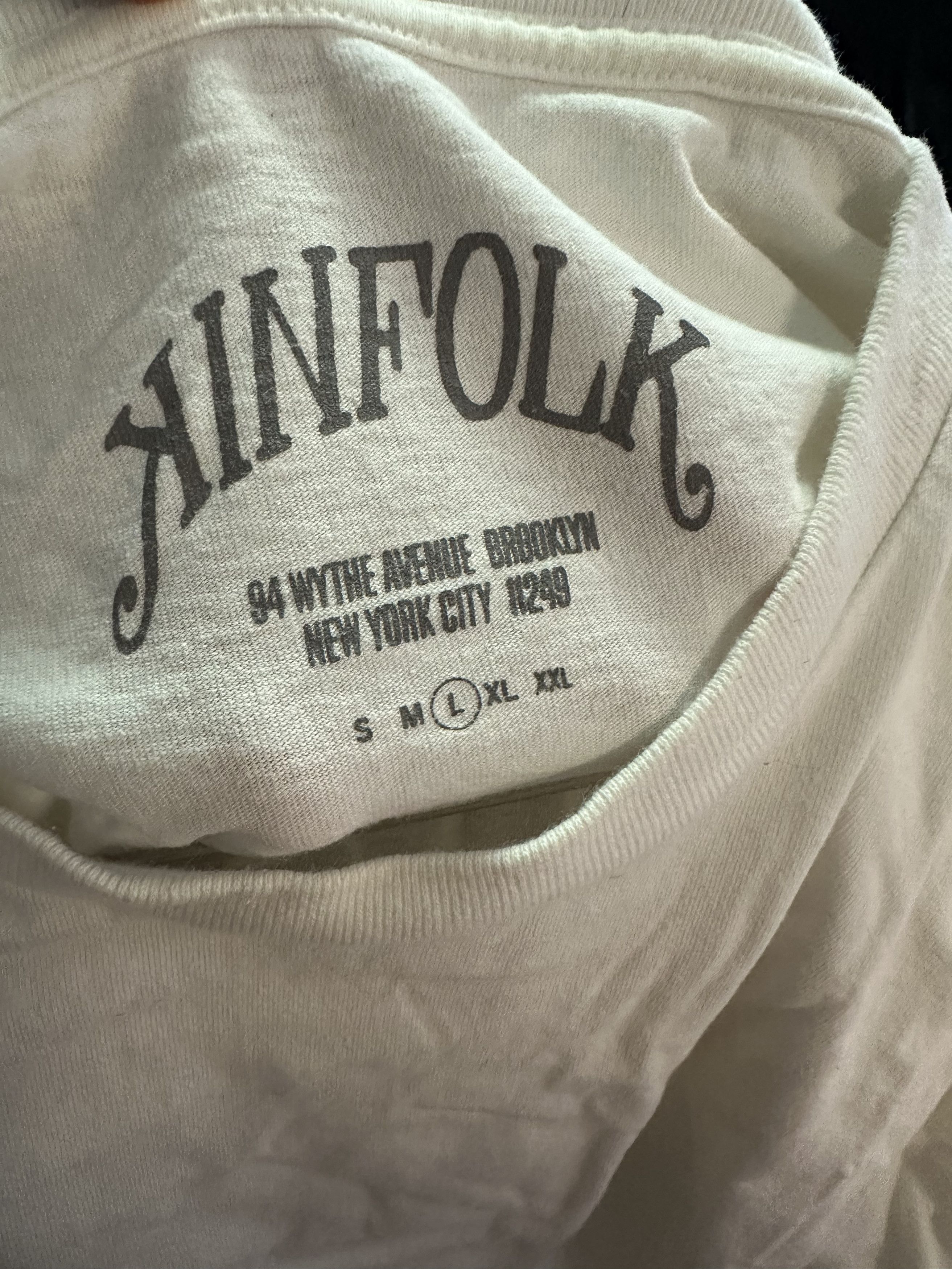 Kinfolk Kinfolk Long Sleeve - Run with the Hunted Kinfolk Tokyo '08 Size US L / EU 52-54 / 3 - 3 Thumbnail