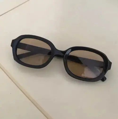Electric Visual × Vintage Vintage Rare Oval Sunglasses Retro Size ONE SIZE - 5 Thumbnail