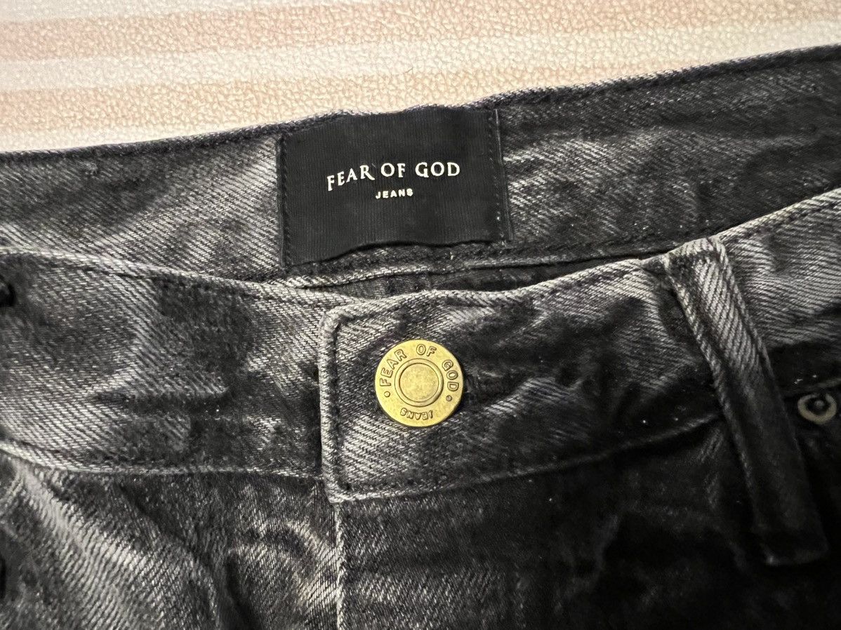 Fear of God FEAR OF GOD Selvedge Denim Holy Water Denim Jeans FW17 Size US 36 / EU 52 - 6 Thumbnail