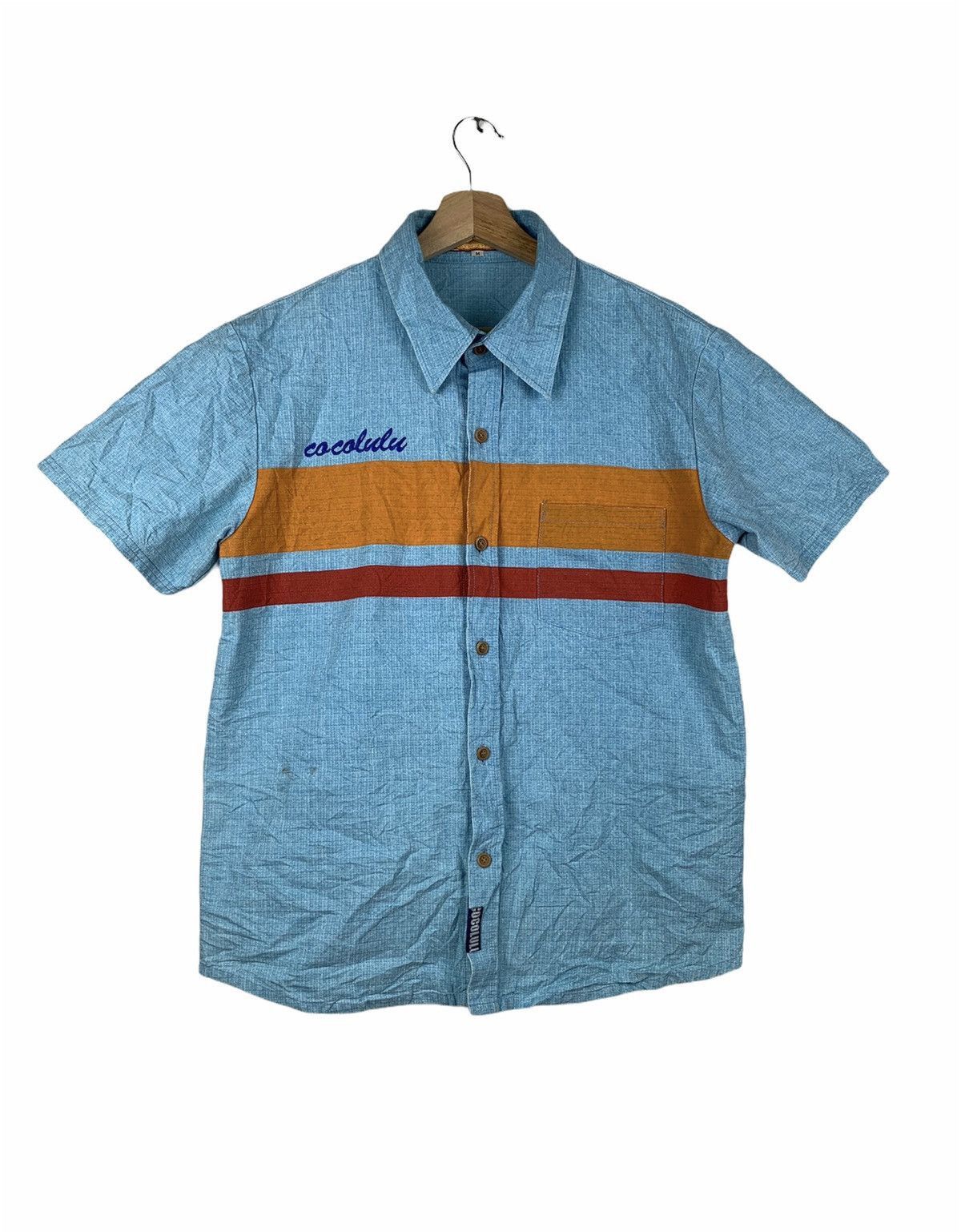 Vintage Vintage Cocolulu Surf Style shirt button up Size US M / EU 48-50 / 2 - 1 Thumbnail