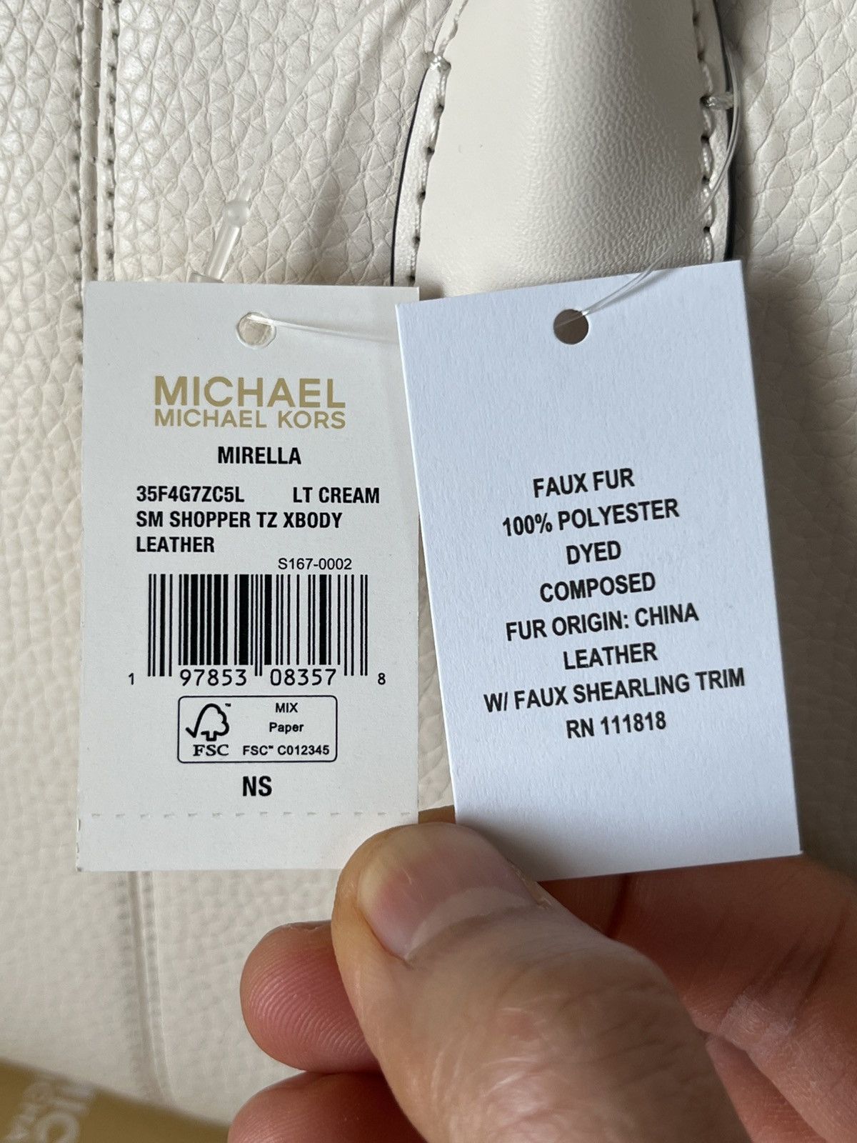 Michael Kors Michael Kors Mirella small shopper top zip Xbody Size ONE SIZE - 7 Thumbnail