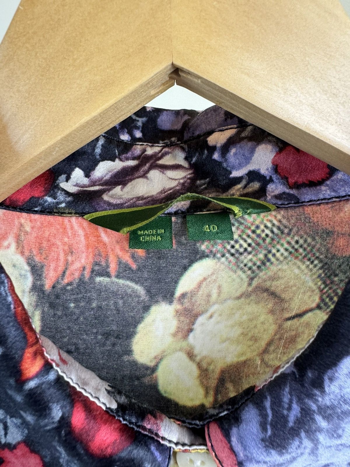 Oilily Oilily silk art artwork bohemian Renaissance baroque shirt M Size M / US 6-8 / IT 42-44 - 16 Thumbnail