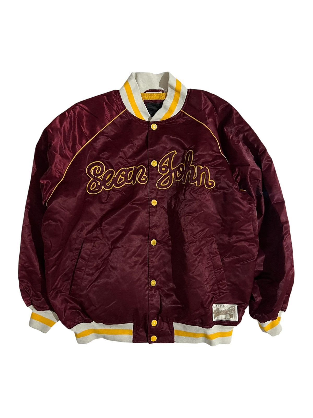 Sean John Sean John Varsity Vintage Jacket Size US XL / EU 56 / 4 - 1 Thumbnail