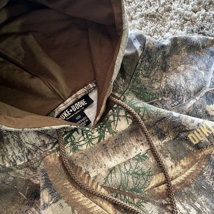 Vintage CRAZY Vintage Y2K baggy thick realtree camo hoodie | Grailed