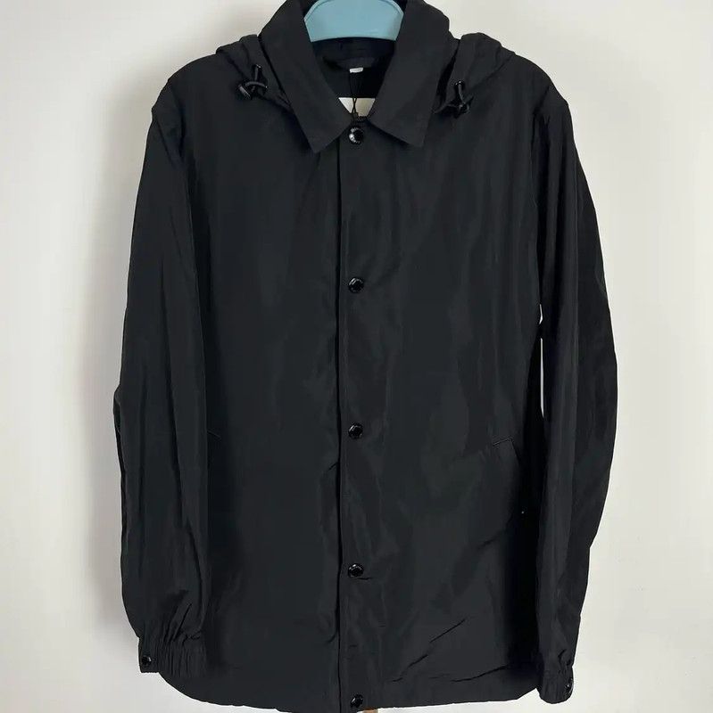 Burberry Burberry Black Men's Jacket for Spring and Autumn Size US S / EU 44-46 / 1 - 1 Thumbnail