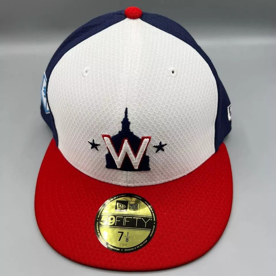 New Era Washington Nationals 7 1/8 Spring Training Fitted Cap New Size ONE SIZE - 2 Thumbnail