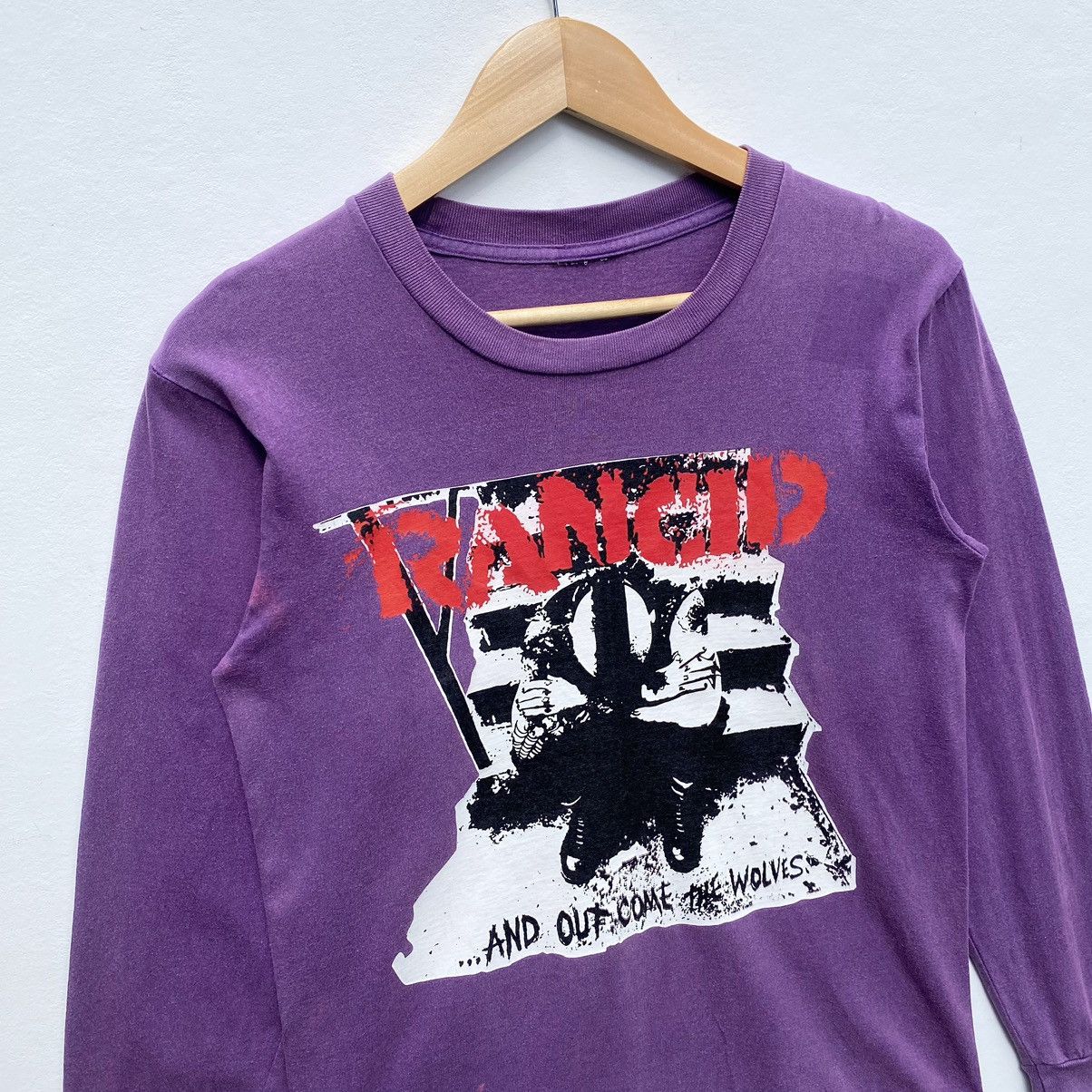 Band Tees Vintage Rancid Punk Rock Band Sleeve Shirt Wall Of Fame Size US S / EU 44-46 / 1 - 6 Thumbnail