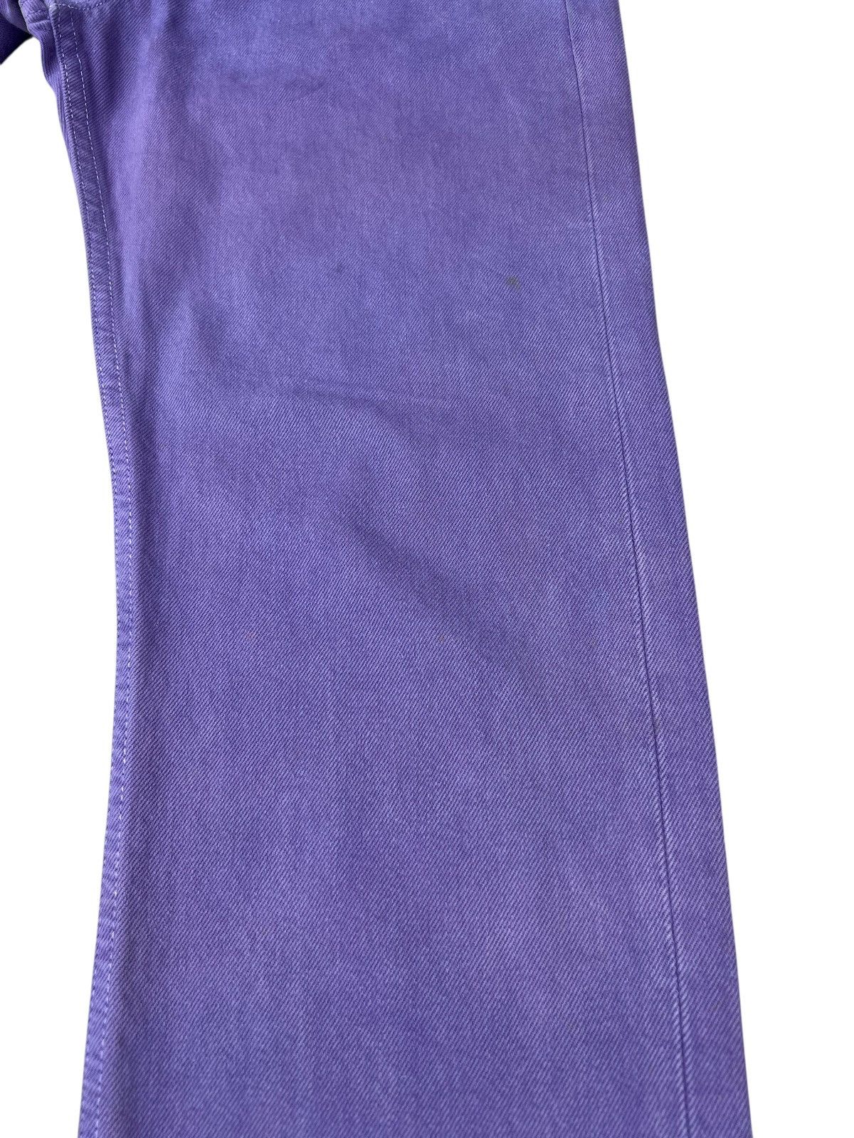 Levi's Vintage 1999 Levi’s 501 Faded Stains Purple Denim Jeans Size US 30 / EU 46 - 12 Thumbnail