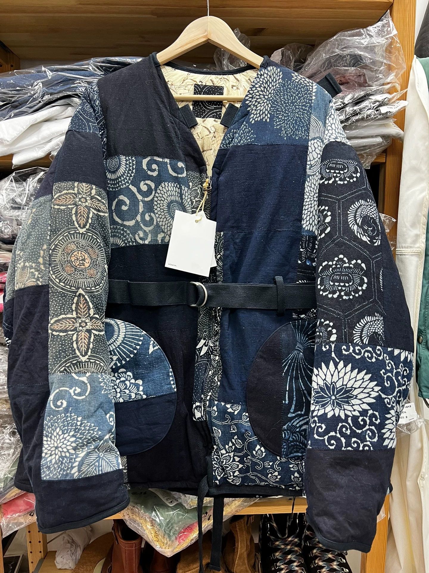 Visvim Visvim ICT Harrier Down Jkt Kofu Indigo Pattern 3 Size US L / EU 52-54 / 3 - 1 Thumbnail
